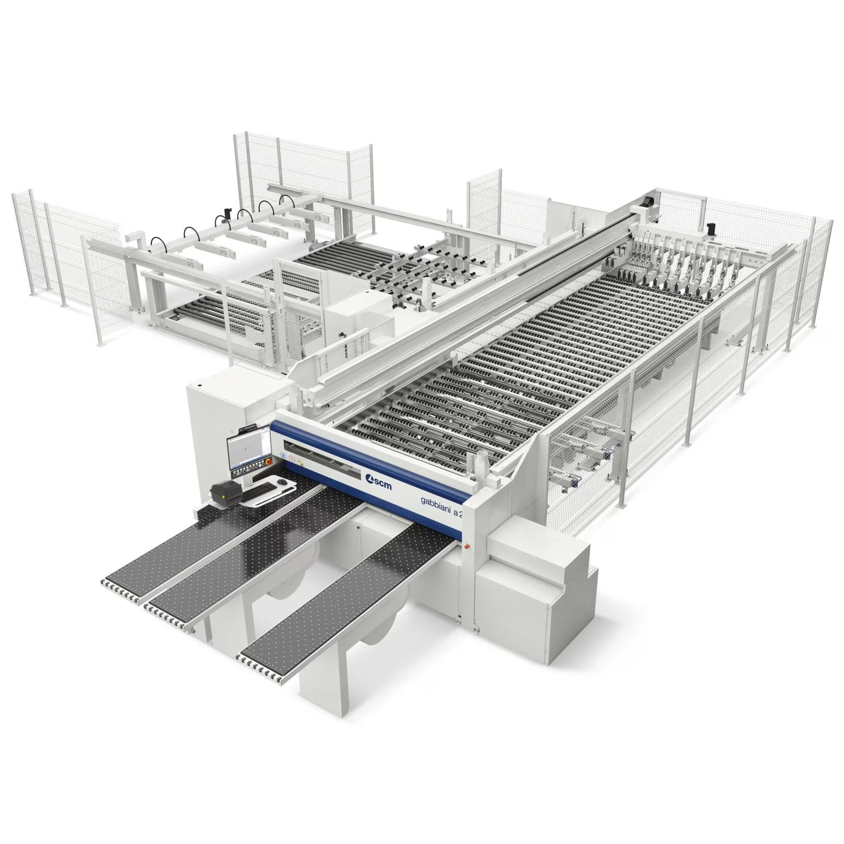 SCM Gabbiani opdeelzaagmachines serie A