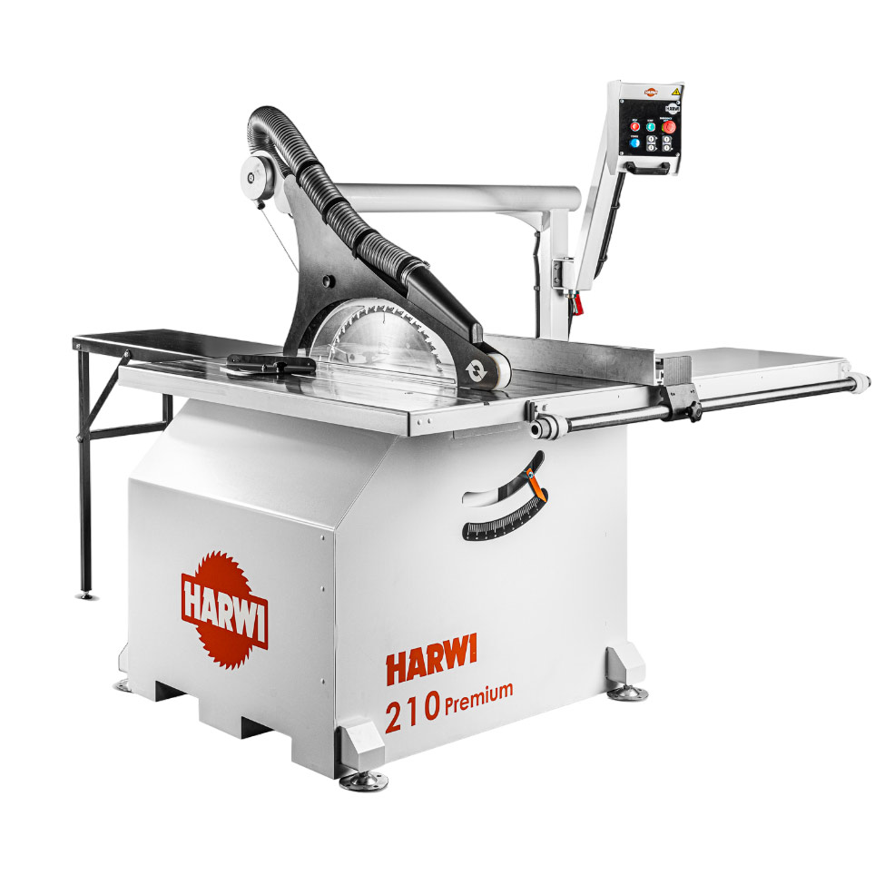 Harwi schulpzaagmachine serie 210