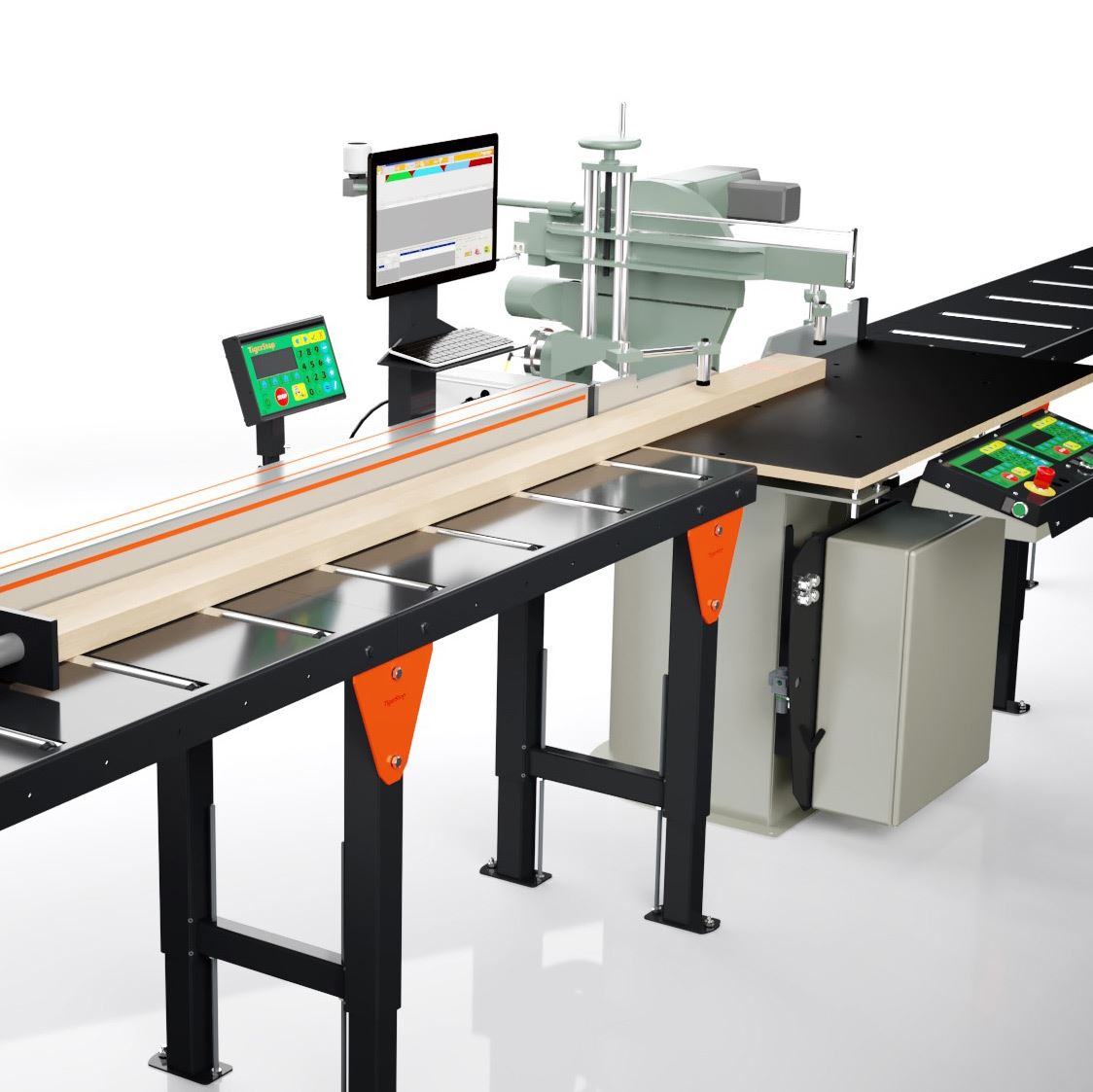 TigerStop afkortzaagmachine TigerAngle