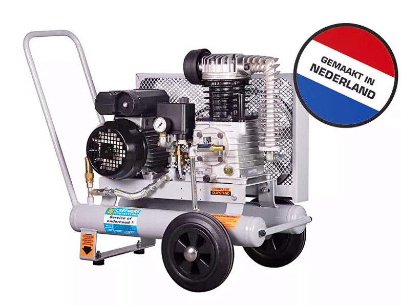 Creemers compressor Mobiel 160 / 6-15