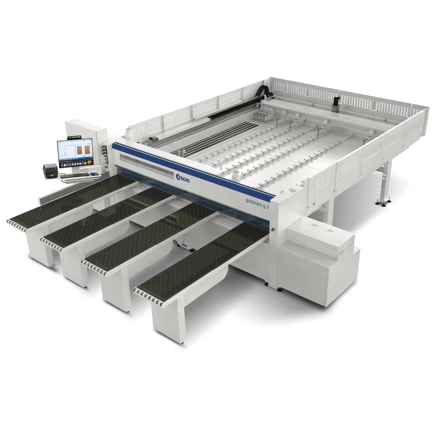 SCM Gabbiani opdeelzaagmachines serie G / GT