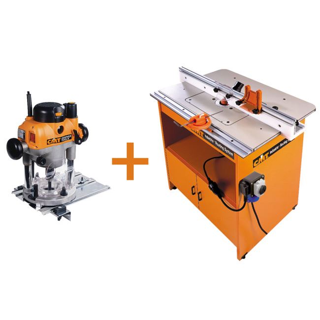 CMT freestafel + bovenfreesmachine